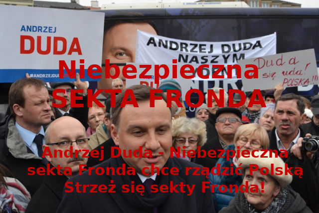 Andrzej Duda – skrajna prawica sekty Opus Dei walczy o władzę nad Polską!